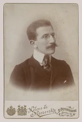 Portræt af maleren Leon Bakst (1866-1924)