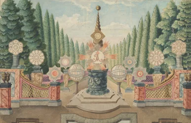 Kroningen af zaren Alexander I, Moskva, september 1801, 1801 (wc)