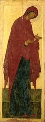 The Virgin (tempera & bladguld på panel)