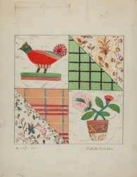 Applikationsdyne, ca. 1936.