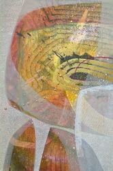 Abstrakt Golden Eye