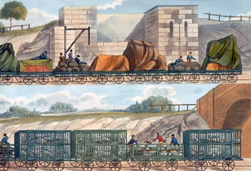 Tog på Liverpool og Manchester Railway, 1832-1833