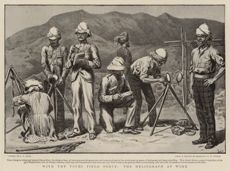 Med Tochi Field Force er heliografen på arbejde