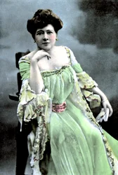Marie Tempest 1864-1942, engelsk sangerinde og skuespillerinde, 1905.