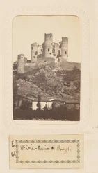 Haute-Loire - Ruinerne af Bouzols