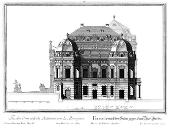 Forhøjning af den østlige sidefacade