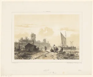 Aktivitet omkring havnen
