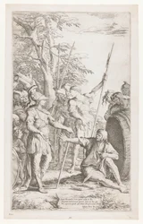Diogenes beder Alexander om ikke at stå i hans lys
