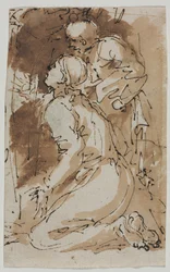 Figurstudier (recto)