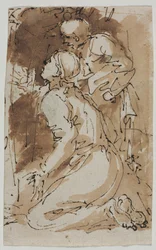 Figurstudier, ca. 1640-1649.