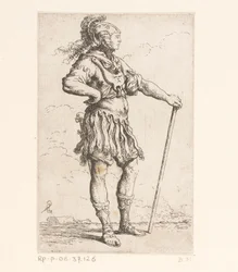 Soldat med en stok Små figurer (serietitel) Figur (serietitel)