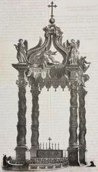 Sankt Peters Baldakin (ciborium)