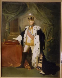 Portræt af kejser Paul I af Rusland (1754-1801), klædt ud som ridder af Maltas orden. (Portræt af kejser Paul I af Rusland, i kjole af ridderen af ​​den maltesiske orden). Maleri af Salvatore Tonci (1756-1844), olie på lærred