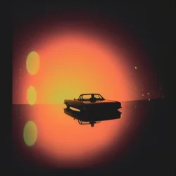 Klassisk bil – Kosmisk solnedgang