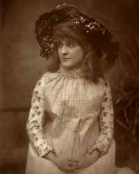 Minnie Palmer, amerikansk skuespillerinde, 1884