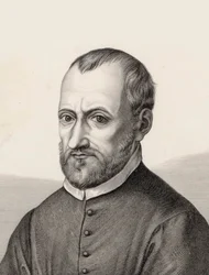 Portræt af komponisten Giovanni Pierluigi da Palestrina 1526-1594.