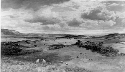 The Field of Bannockburn (panel) (s/h foto)