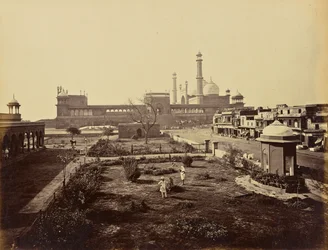 Delhi; Jumma Musjid, set fra nord
