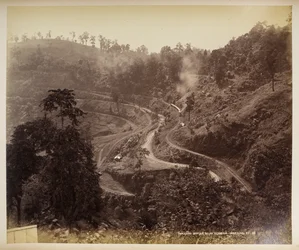 Vendestation under Teendaria, Darjeeling,  fra 