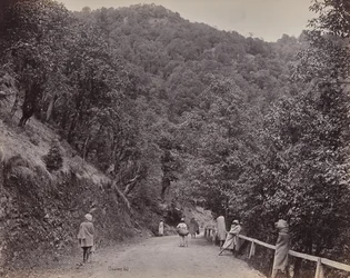 Shimla. The Mall eller hovedgaden