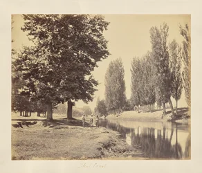 Srinagar; udsigt langs Dhul-kanalen