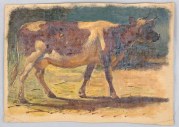 Tegning, studier. Køer, august 1876