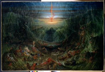 Israels levering ud af Egypten, 1840
