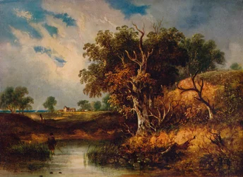 Landskab, 1855