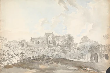 Den gamle moske ved Rajmahal [Rajmahal]