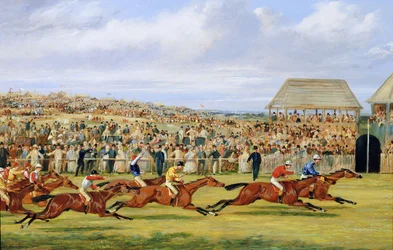Afslutningen af 1862-derbyet, 1862 (se 451912 for par)