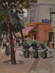 Luxembourg-haven (olie på lærred)