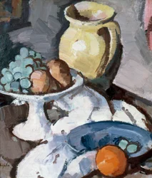 Den gule kande, ca. 1930 (olie på lærred)
