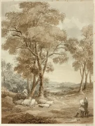 Gainsboroughs første syn af den unge dame, der