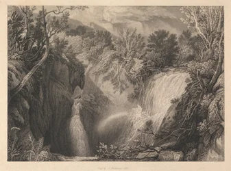 Weathercote Cave, når den er halvt fyldt med vand