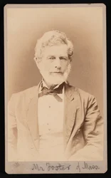Portræt af Mr. Foster af Massachusetts, mellem 1876 og 1880.