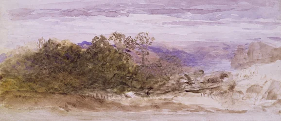 Abinger, Surrey (akvarel)