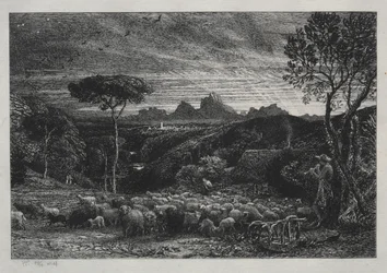 Åbning af folden, 1880.