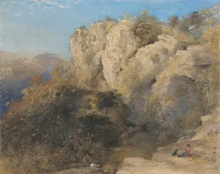 Klippelandskab i Wales