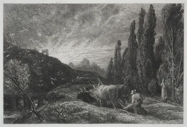 The Early Ploughman, før 1861.