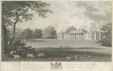 Shugborough Hall: gravering, nd [c 1802]