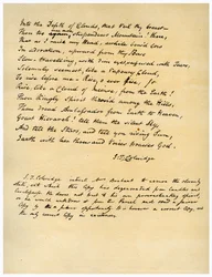 Hymn before Sunrise in the Vale of Chamouny, første gang trykt i 1802.