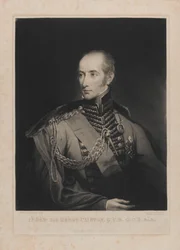 Generalløjtnant Sir Henry Clinton, graveret af Samuel William Reynolds I (1773-1835) den 1. maj 1827