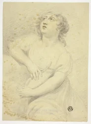 Kvinde med Lyre