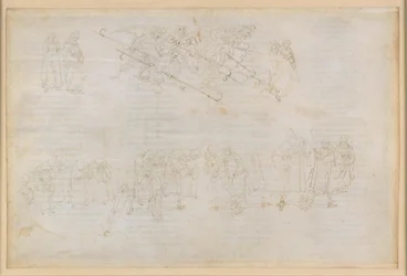 La Divina Commedia, Inferno XXIII. Vergil og Dante i helvedets ottende kreds (Malebolge), 6. bolgia: Straffen for hyklerne