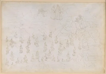 La Divina Commedia, Inferno XXVI. Vergil og Dante i helvedets ottende kreds (Malebolge), 8. bolgia: Straffen for de falske rådgivere; samtale med Odysseus