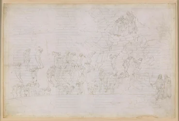 La Divina Commedia, Inferno XX. Vergil og Dante i helvedets ottende kreds (Malebolge), 4. bolgia: Straffen for troldmænd og spåmænd; mødet med Manto
