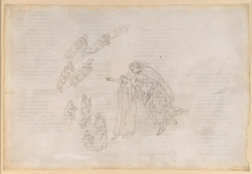 La Divina Commedia, Paradiso IV. Den første planetsfære (månehimlen): Beatrice forklarer Dante, hvor de salige egentlig befinder sig