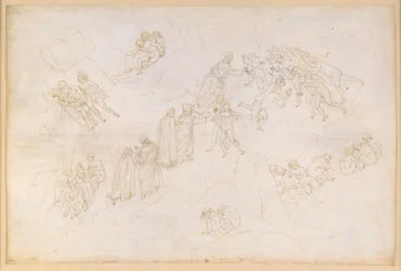 La Divina Commedia, Purgatorio V. Forpurgatorium, den midterste zone: De forsømte, der døde som følge af en voldshandling