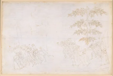 La Divina Commedia, Purgatorio XXIII. Purgatoriets sjette ring: De glubske menneskers bod; mødet med Forese Donati