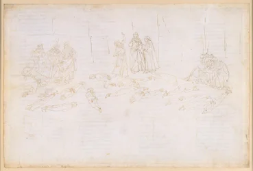 La Divina Commedia, Purgatorio XXI. Den femte ring i Purgatorio: De grådige og de ødsle menneskers bod; Statius’ optræden